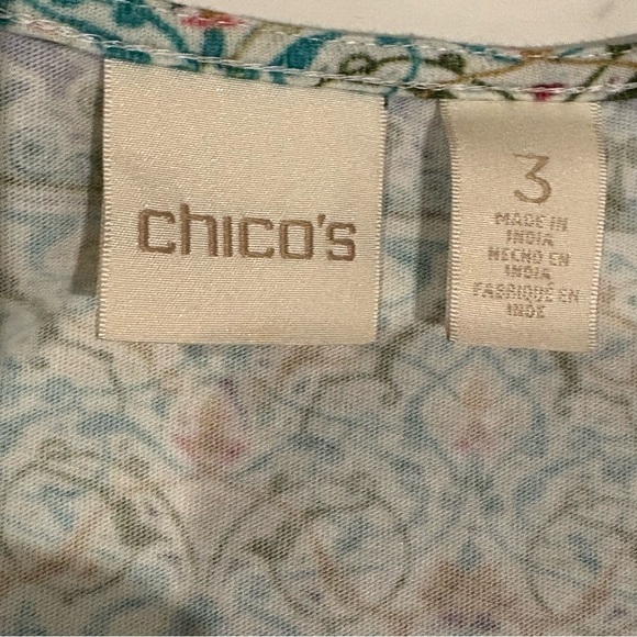 Colorful Patterned Women's Top - Picture 5 of 10